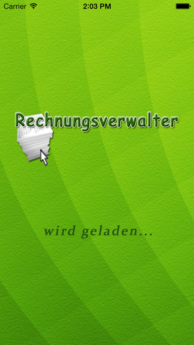 iPhone – start screen