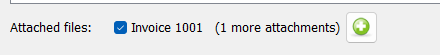 E-mail window: attached files including the XRechnung XML